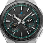 Casio OCEANUS Classic Line OCW-T6000A-1AJF Chronograph Solar Radio Wave Bluetooth Men's Wristwatch - The Japanese Factory