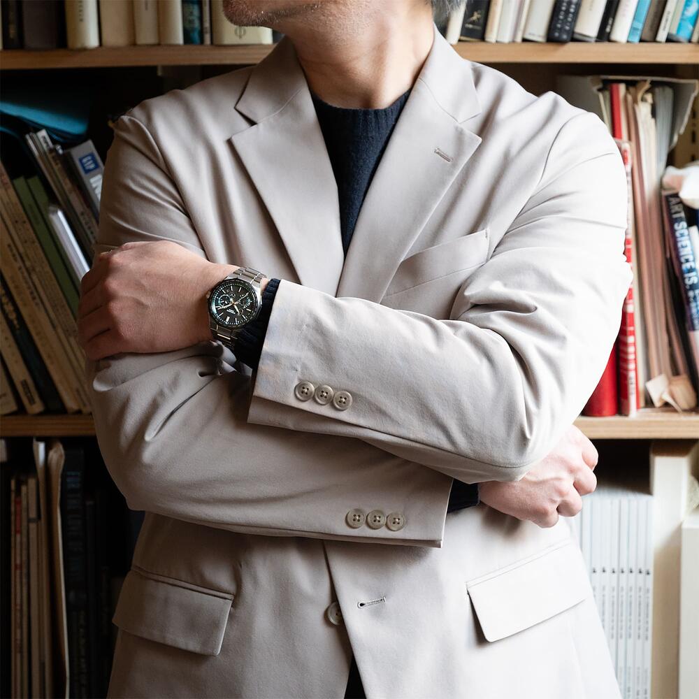 Casio OCEANUS Classic Line OCW-T6000A-1AJF Chronograph Solar Radio Wave Bluetooth Men's Wristwatch - The Japanese Factory