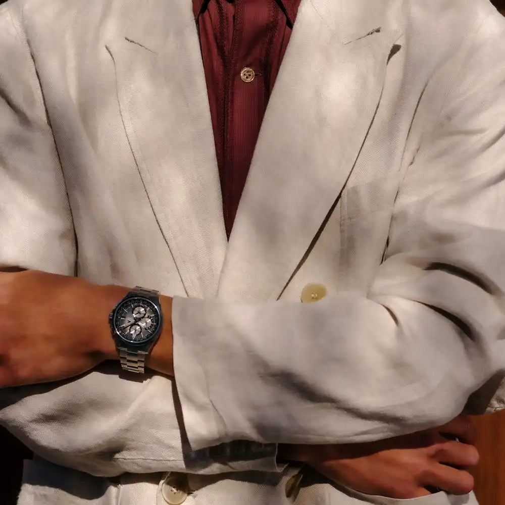 [PRE-ORDER] Casio OCEANUS Classic Line Retro Tone Collection OCW-T2600RA-8AJF Limited Edition Chronograph Solar Radio Wave Men's Wristwatch - The Japanese Factory