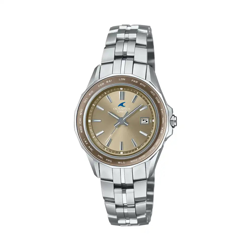 Casio OCEANUS Manta OCW-S40-5AJF Solar Radio Wave Women's Wristwatch - The Japanese Factory