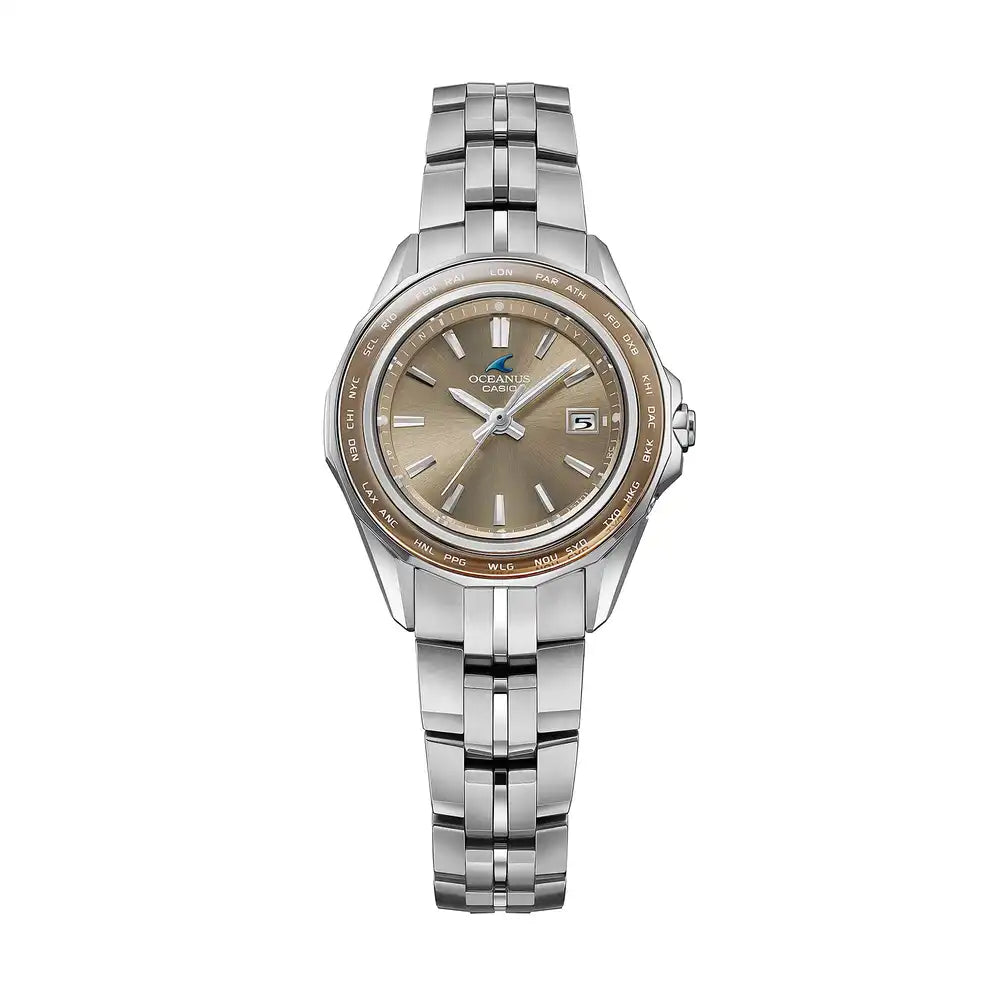 Casio OCEANUS Manta OCW-S40-5AJF Solar Radio Wave Women's Wristwatch - The Japanese Factory