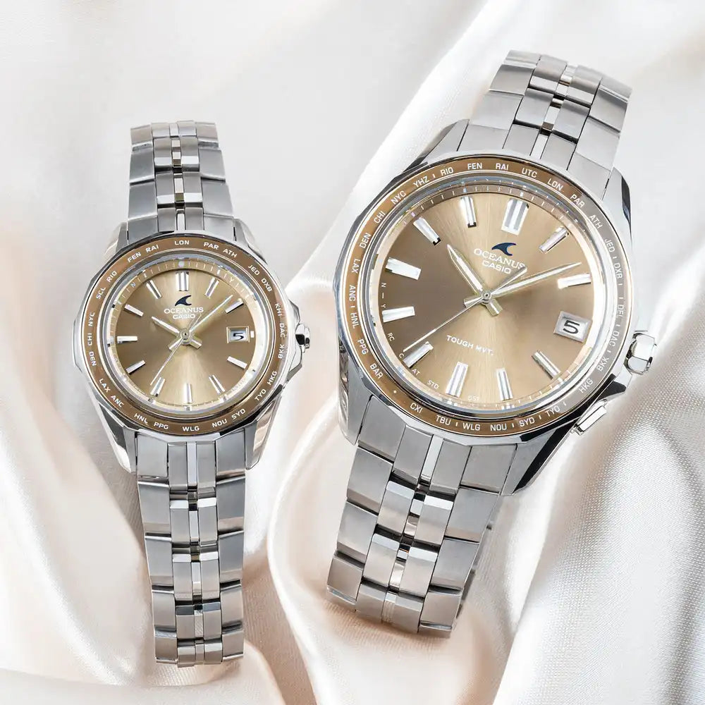Casio OCEANUS Manta OCW-S40-5AJF Solar Radio Wave Women's Wristwatch - The Japanese Factory