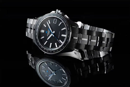 Casio OCEANUS Manta OCW-S400-1AJF Solar Radio Wave Bluetooth Men's Wristwatch - The Japanese Factory