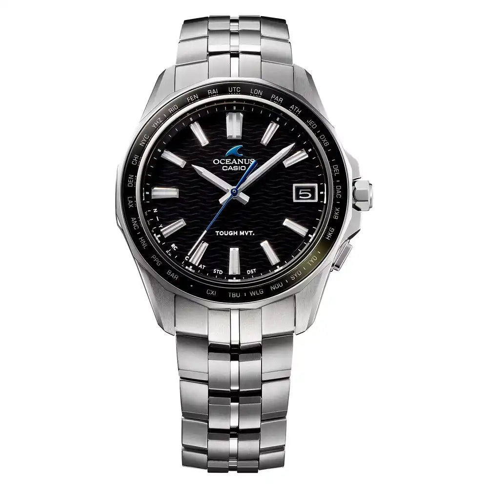 Casio OCEANUS Manta OCW-S400-1AJF Solar Radio Wave Bluetooth Men's Wristwatch - The Japanese Factory