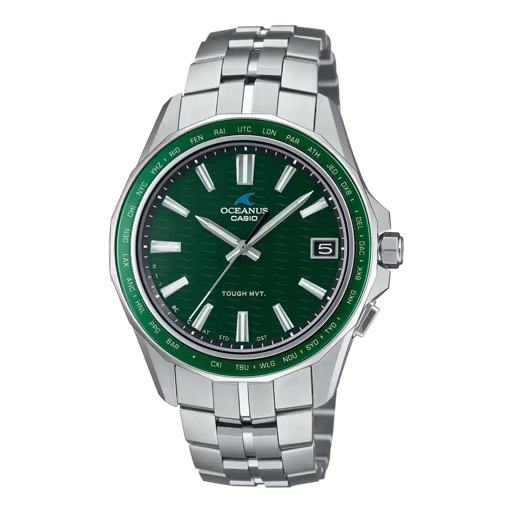 Casio OCEANUS Manta OCW-S400-3AJF Solar Radio Wave Bluetooth Men's Wristwatch - The Japanese Factory