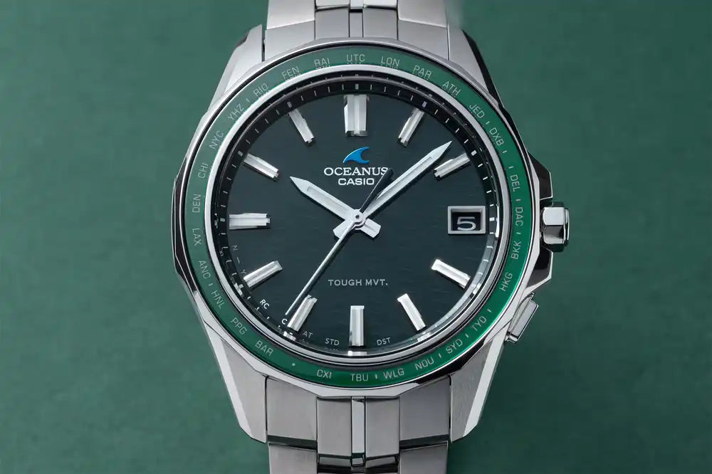Casio OCEANUS Manta OCW-S400-3AJF Solar Radio Wave Bluetooth Men's Wristwatch - The Japanese Factory