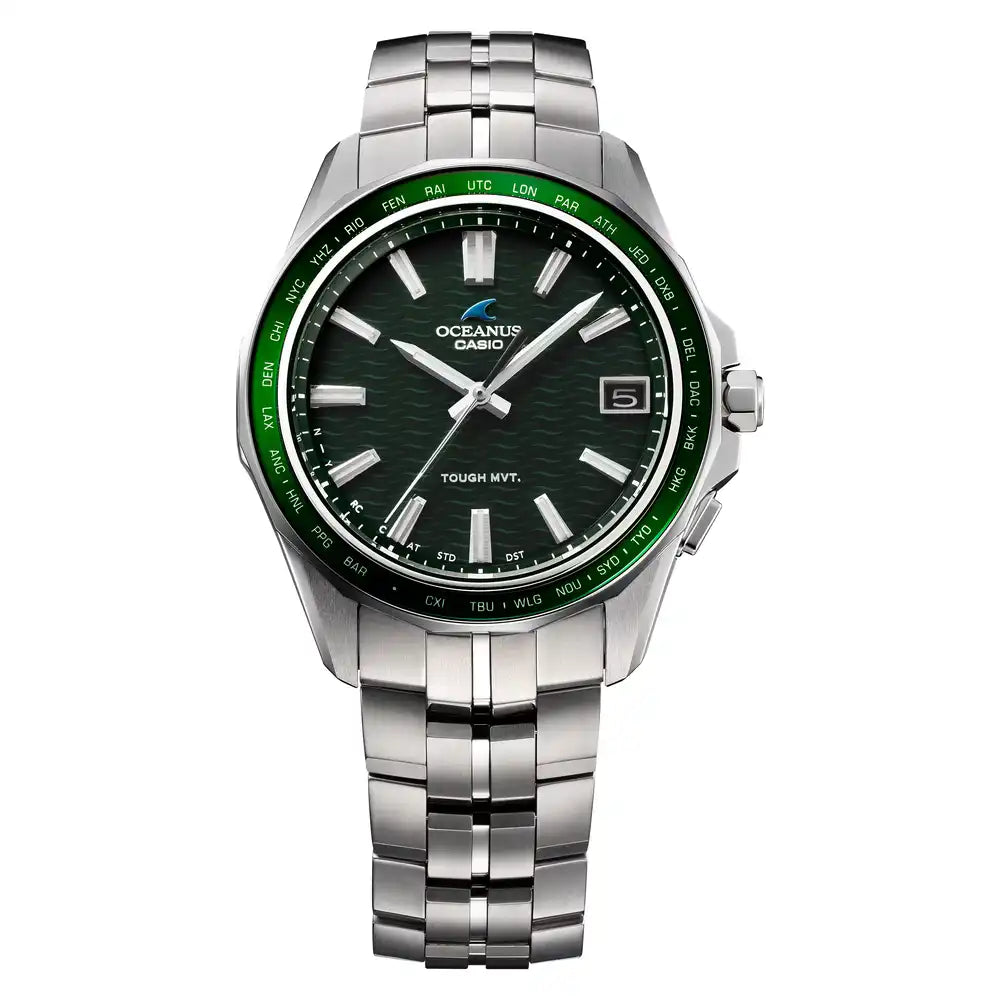 Casio OCEANUS Manta OCW-S400-3AJF Solar Radio Wave Bluetooth Men's Wristwatch - The Japanese Factory