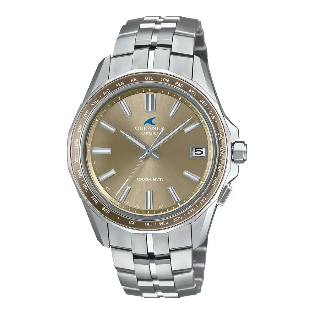 Casio OCEANUS Manta OCW-S400A-5AJF Solar Radio Wave Bluetooth Men's Wristwatch - The Japanese Factory