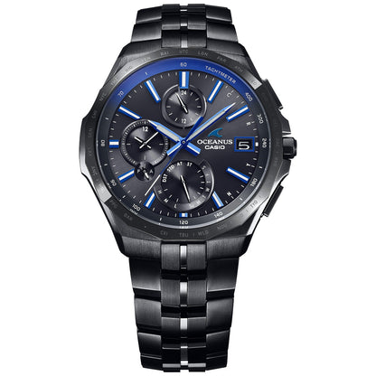 Casio OCEANUS Manta OCW-S5000B-1AJF Chronograph Solar Radio Wave Bluetooth Men's Wristwatch - The Japanese Factory