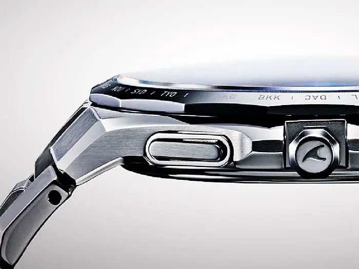 Casio OCEANUS Manta OCW-S5000E-1AJF Chronograph Solar Radio Wave Bluetooth Men's Wristwatch - The Japanese Factory