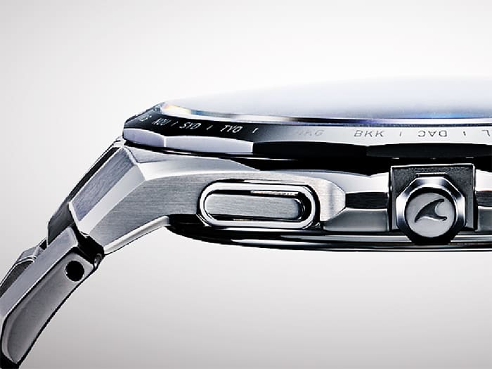 Casio OCEANUS Manta OCW-S5000E-1AJF Chronograph Solar Radio Wave Bluetooth Men's Wristwatch - The Japanese Factory