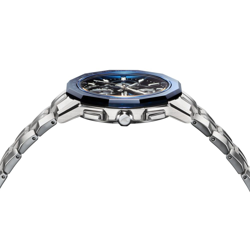 Casio OCEANUS Manta OCW-S6000-1AJF Chronograph Solar Radio Wave Bluetooth Men's Wristwatch - The Japanese Factory