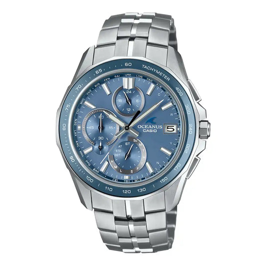 Casio OCEANUS Manta OCW-S7000E-2AJF Chronograph Solar Radio Wave Bluetooth Men's Wristwatch - The Japanese Factory