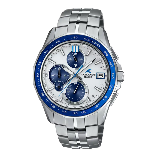 Casio OCEANUS Manta OCW-S7000D-7AJF Chronograph Solar Radio Wave Bluetooth Men's Wristwatch - The Japanese Factory