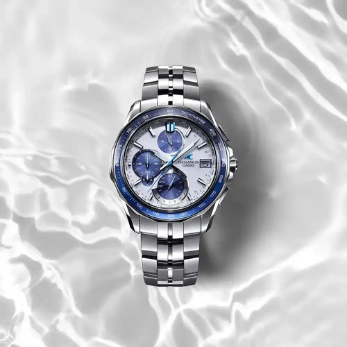 Casio OCEANUS Manta OCW-S7000D-7AJF Chronograph Solar Radio Wave Bluetooth Men's Wristwatch - The Japanese Factory