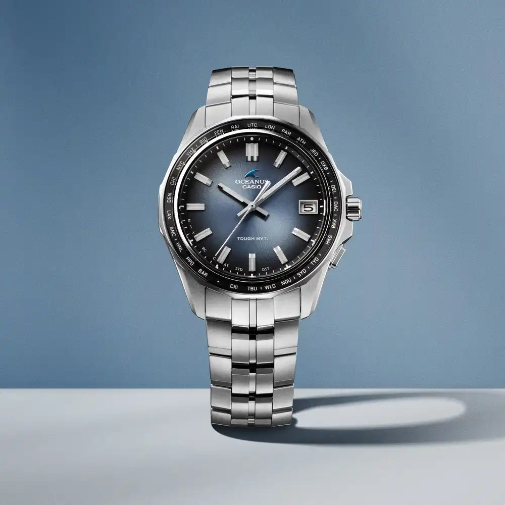 [PRE-ORDER] Casio OCEANUS Manta Retro Tone Collection OCW-S400RA-2AJF Solar Radio Wave Bluetooth Men's Wristwatch - The Japanese Factory