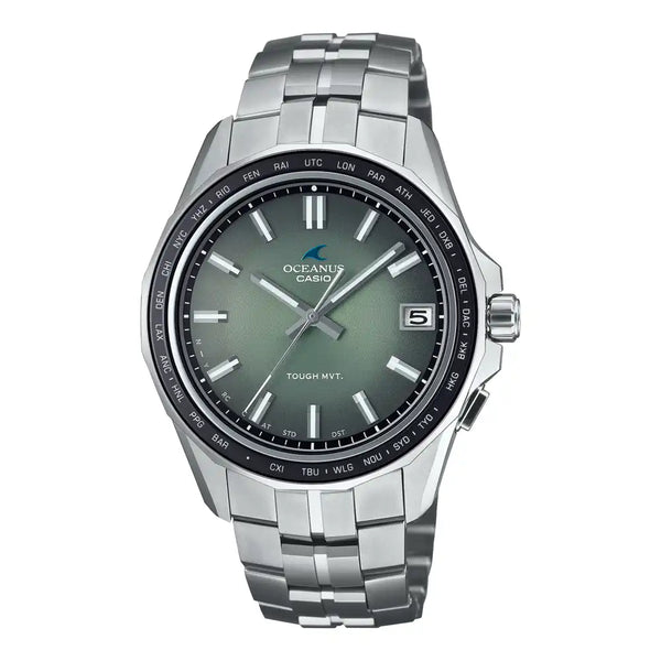 Casio OCEANUS Manta Retro Tone Collection OCW-S400RA-3AJF Solar Radio Wave Bluetooth Men's Wristwatch