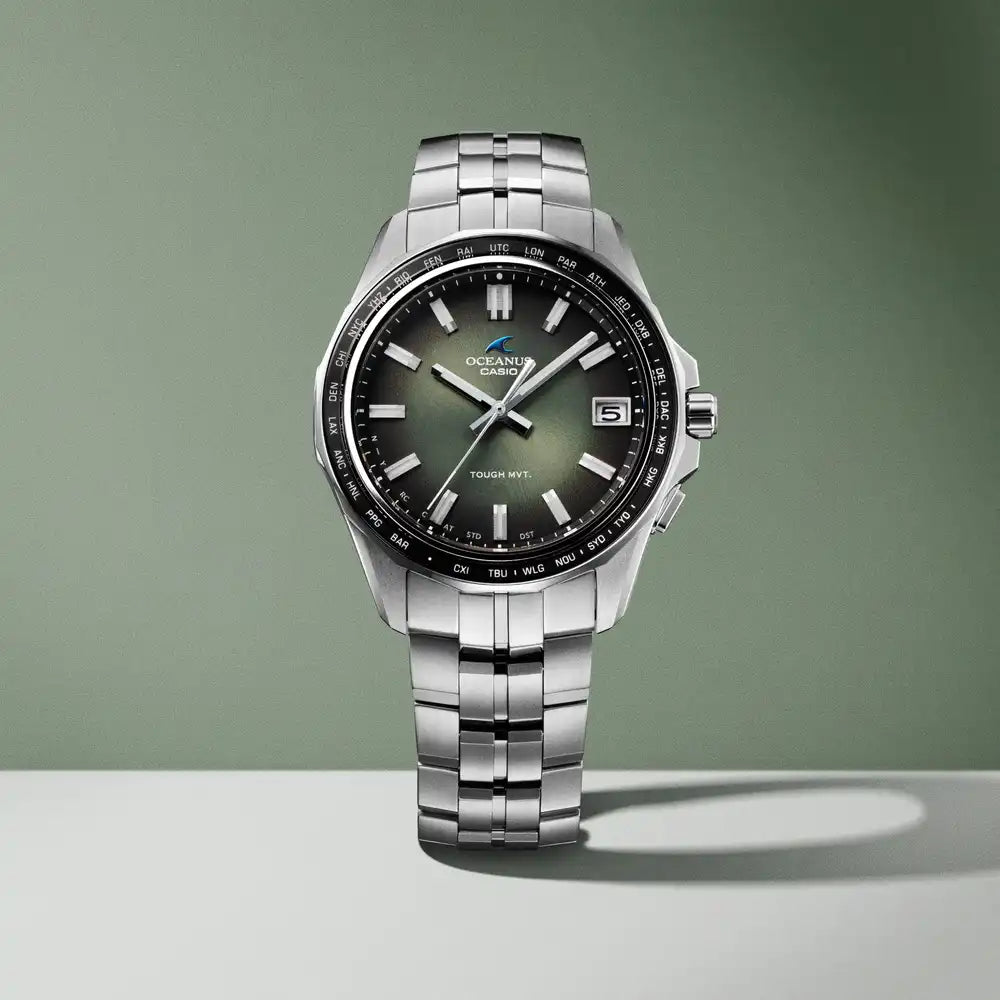[PRE-ORDER] Casio OCEANUS Manta Retro Tone Collection OCW-S400RA-3AJF Solar Radio Wave Bluetooth Men's Wristwatch - The Japanese Factory