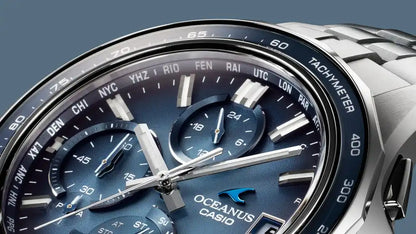 [PRE-ORDER] Casio OCEANUS Manta Retro Tone Collection OCW-S7000RA-2AJF Limited Edition Chronograph Solar Radio Wave Bluetooth Men's Wristwatch - The Japanese Factory