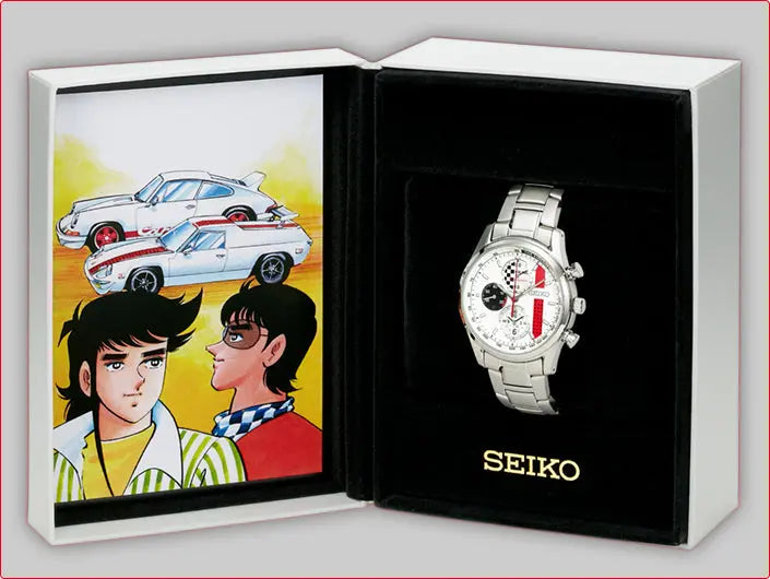 Circuit Wolf 50th Manga Series Anniversary x Seiko Collaboration Watch Limited Edition - The Japanese Factory