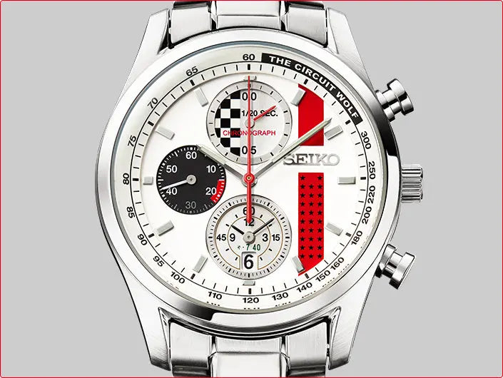 Circuit Wolf 50th Manga Series Anniversary x Seiko Collaboration Watch Limited Edition - The Japanese Factory