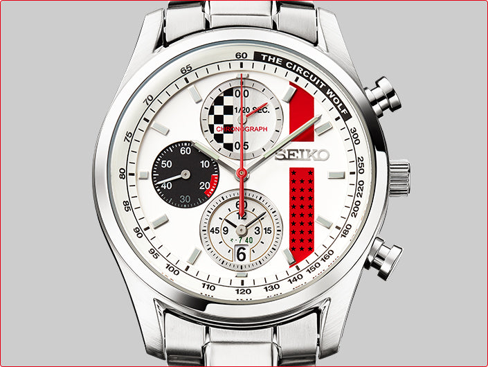 Circuit Wolf 50th Manga Series Anniversary x Seiko Collaboration Watch Limited Edition - The Japanese Factory