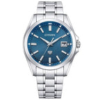 Citizen The Citizen AQ4091-56M Japan Blue Indigo Washi Paper Dial Eco-Drive JDM Men's Wristwatch - The Japanese Factory
