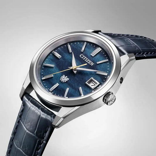 Citizen The Citizen The Iconic Nature Collection AQ4100-22L Limited Edition Washi Dial Eco-Drive Men's Wristwatch - The Japanese Factory