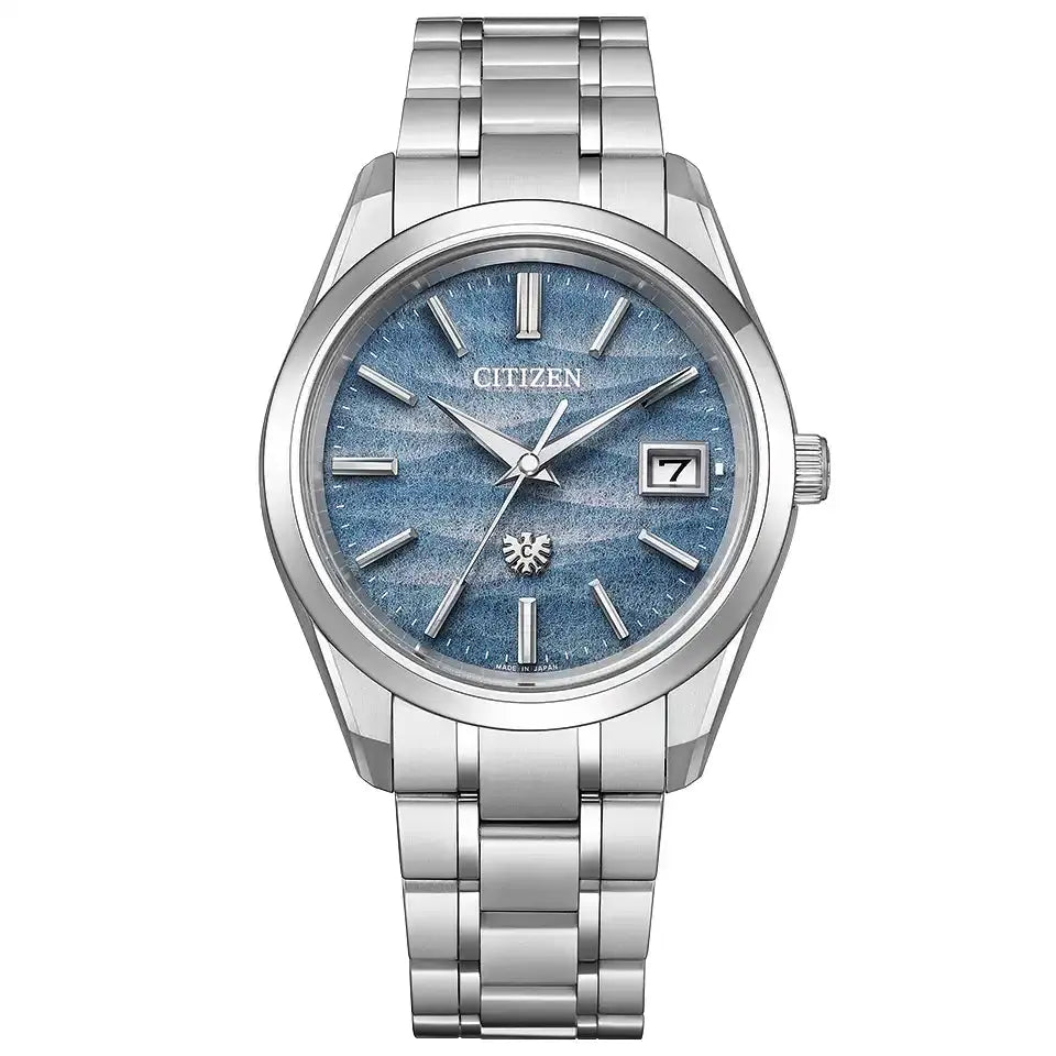 Citizen The Citizen The Iconic Nature Collection AQ4100-65H Limited Edition Washi Dial Eco-Drive Men's Wristwatch - The Japanese Factory