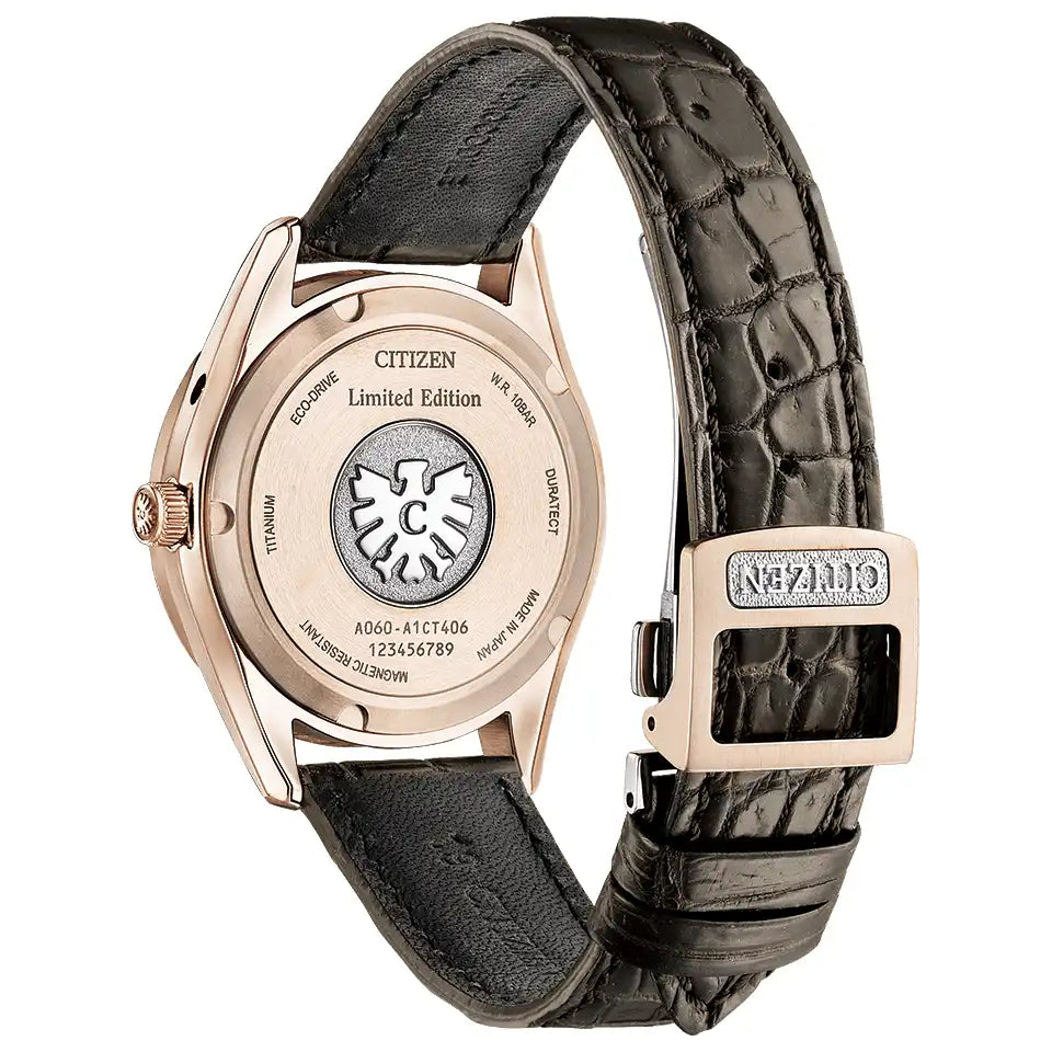 Citizen The Citizen The Iconic Nature Collection AQ4106-00A Limited Edition Washi Dial Eco-Drive Men's Wristwatch - The Japanese Factory