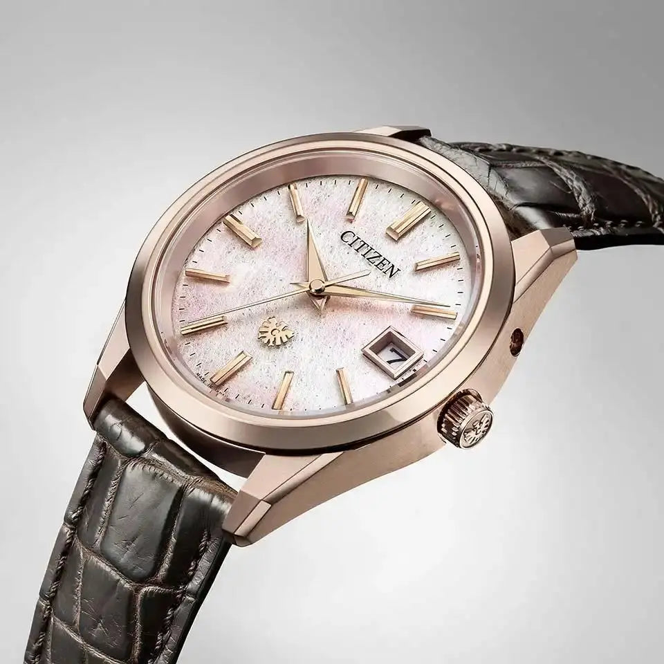 Citizen The Citizen The Iconic Nature Collection AQ4106-00A Limited Edition Washi Dial Eco-Drive Men's Wristwatch - The Japanese Factory