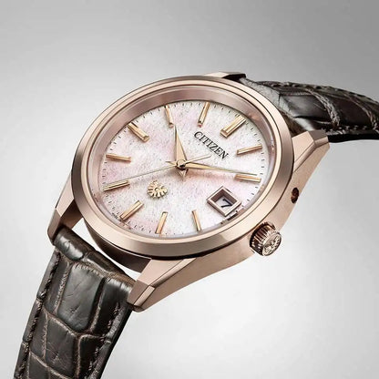 Citizen The Citizen The Iconic Nature Collection AQ4106-00A Limited Edition Washi Dial Eco-Drive Men's Wristwatch - The Japanese Factory