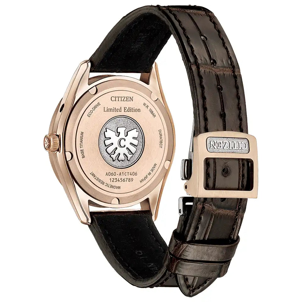 Citizen The Citizen The Iconic Nature Collection AQ4106-00W Limited Edition Washi Dial Eco-Drive Men's Wristwatch - The Japanese Factory
