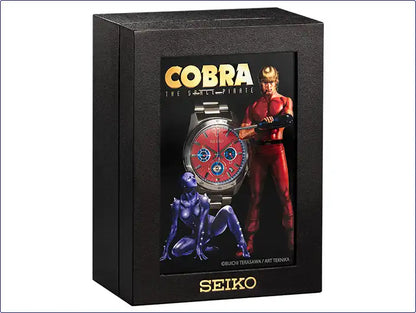 Cobra The Space Pirate 45th Anniversary x Seiko Anime Collaboration Wristwatch Limited Edition - The Japanese Factory