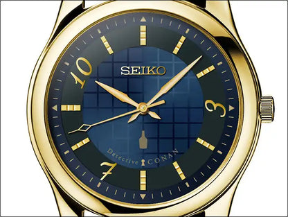 Detective Conan x Seiko Official Anime Collaboration Wristwatch with Acrylic Display Stand Limited Edition - The Japanese Factory