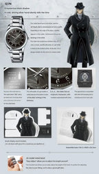 Detective Conan x Seiko Official Anime Collaboration Wristwatch with Acrylic Display Stand Limited Edition - The Japanese Factory