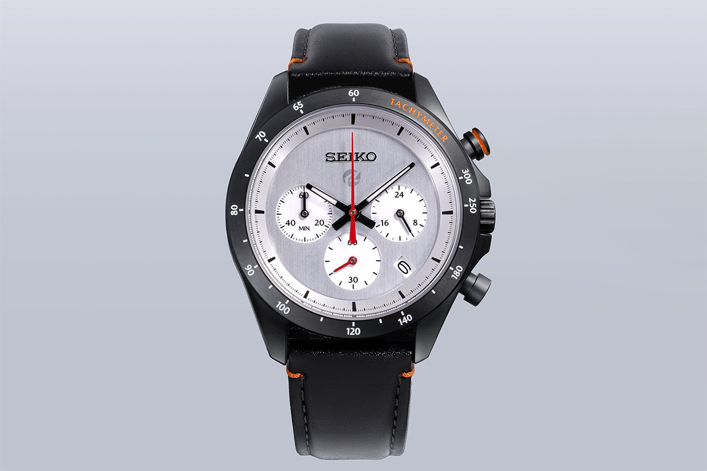 Mazda Spirit Racing x Seiko Chronograph Watch Silver Face BF9679Y1 Limited Edition Japanese Wristwatch
