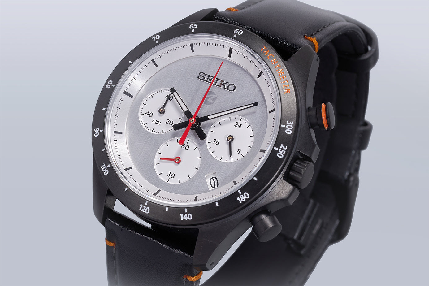 Mazda Spirit Racing x Seiko Chronograph Watch Silver Face BF9679Y1 Limited Edition Japanese Wristwatch