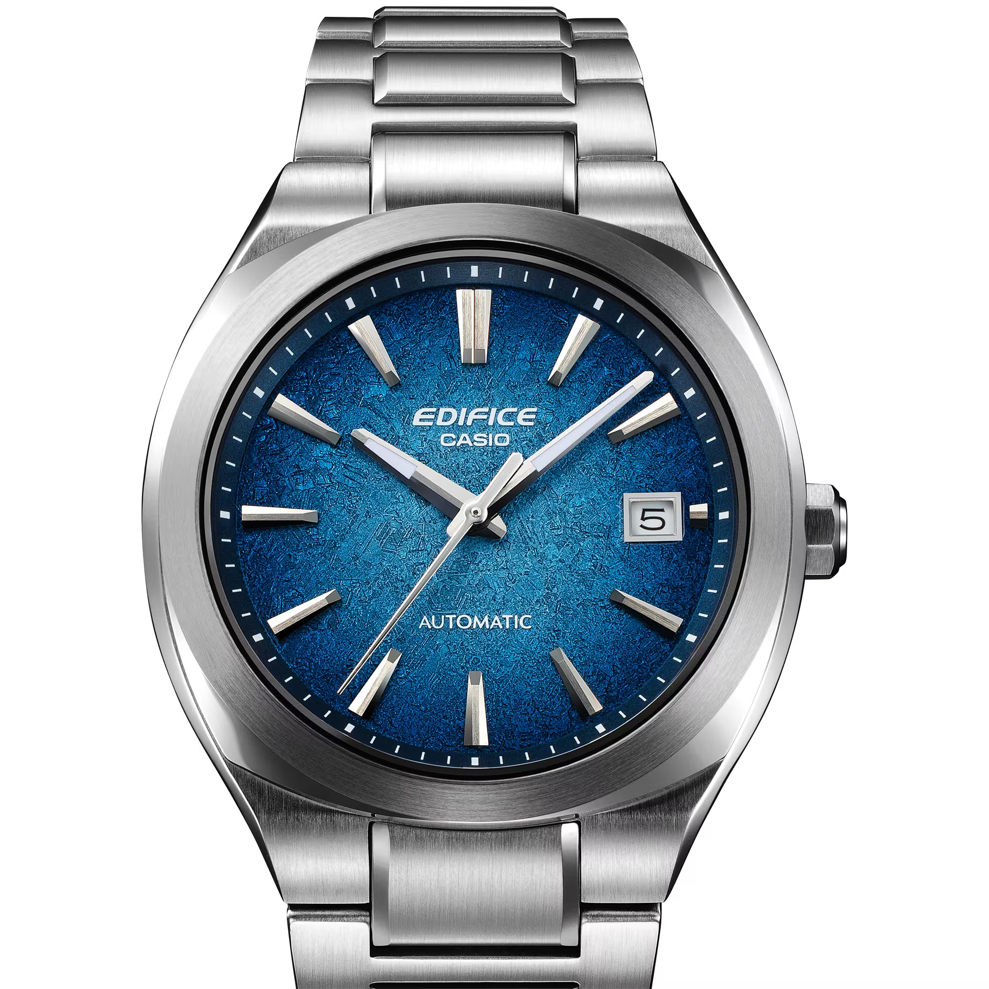 Casio EDIFICE EFK-200D-2A Automatic Blue Gradient Dial Japanese Men's Watch - The Japanese Factory