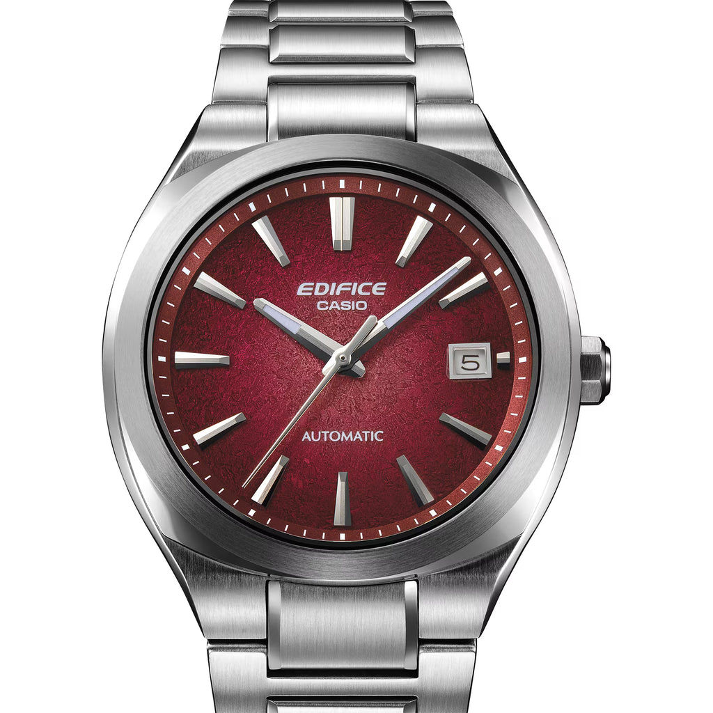 Casio EDIFICE EFK-200D-4A Automatic Red Gradient Dial Japanese Men's Wristwatch - The Japanese Factory