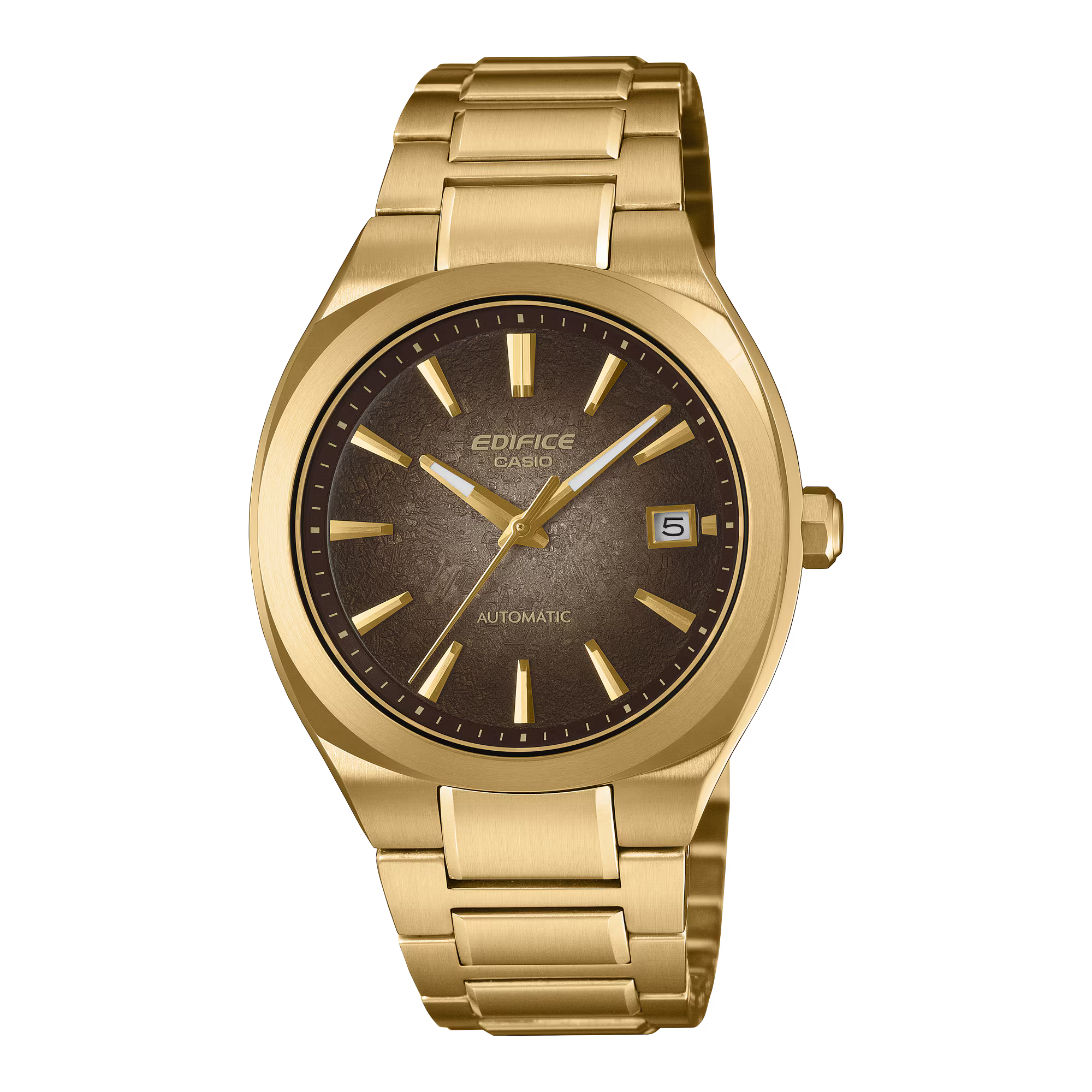 Casio EDIFICE EFK-200DG-5A Automatic Gold Gradient Dial Japanese Men's Wristwatch - The Japanese Factory