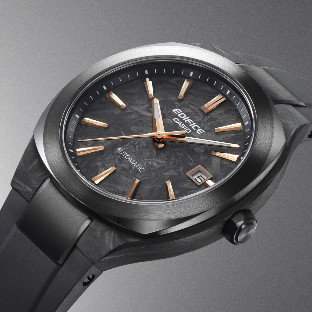 Casio EDIFICE EFK-200XPB-1A Automatic Forged Carbon Japanese Men's Wristwatch - The Japanese Factory