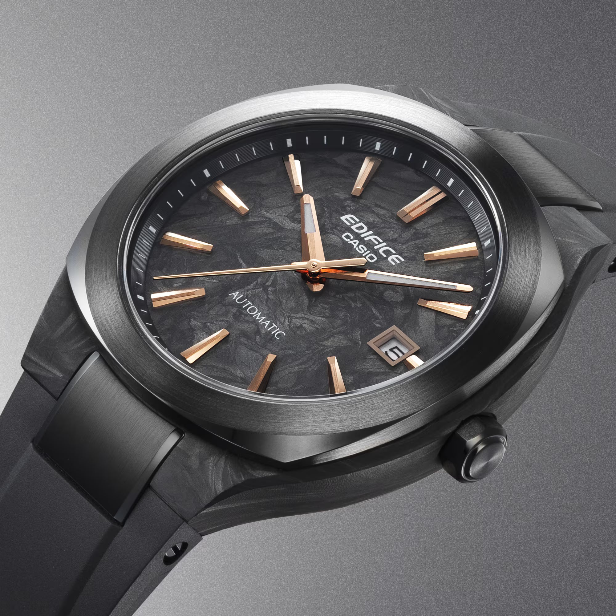 Casio EDIFICE EFK-200XPB-1A Automatic Forged Carbon Japanese Men's Wristwatch - The Japanese Factory
