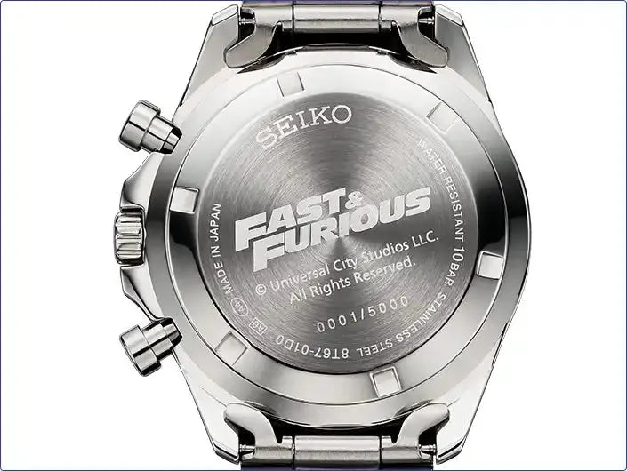 Fast & Furious Brian Model x Seiko Collaboration Wristwatch Limited Edition - The Japanese Factory