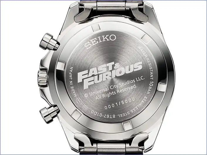 Fast & Furious Brian Model x Seiko Collaboration Wristwatch Limited Edition - The Japanese Factory