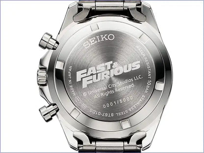Fast & Furious Brian Model x Seiko Collaboration Wristwatch Limited Edition - The Japanese Factory