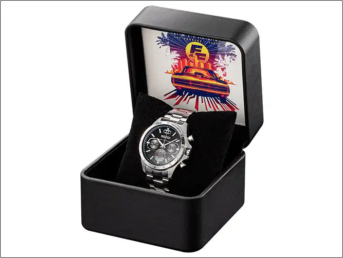 Fast & Furious Fast X Wild Speed: Fire Boost  x Seiko Collaboration Wristwatch Limited Edition - The Japanese Factory
