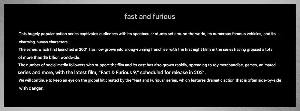 Fast and Furious Dodge Charger R/T Chronograph Limited Edition Watch - The Japanese Factory