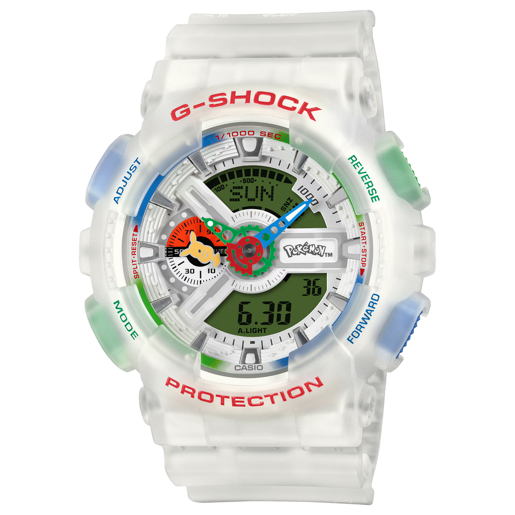 Casio G-SHOCK x Pokémon 30th Anniversary GA-110PKM-7A Limited Edition Wristwatch - The Japanese Factory
