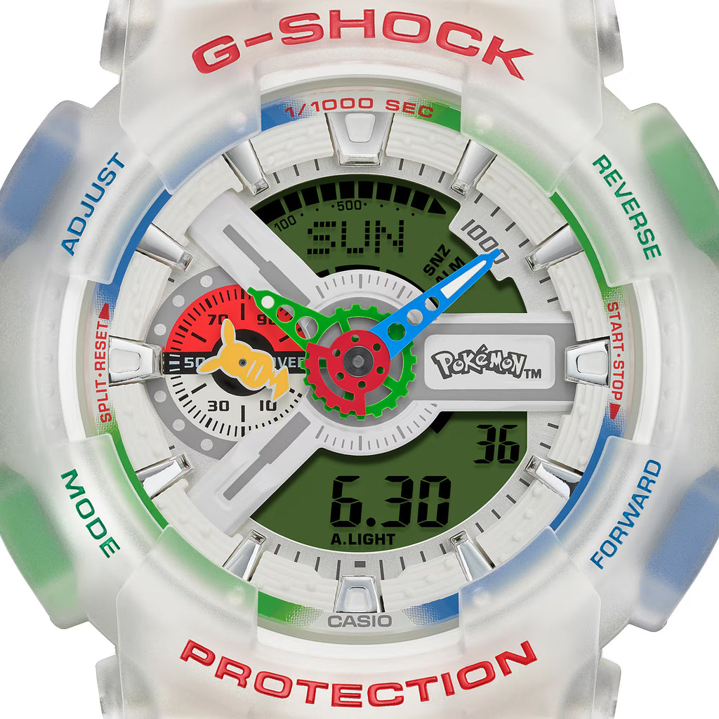 Casio G-SHOCK x Pokémon 30th Anniversary GA-110PKM-7A Limited Edition Wristwatch - The Japanese Factory